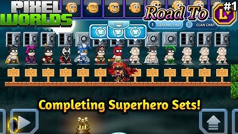 First Legendary+🔥 Road To All L+ Items (Part 1) | Pixel Worlds