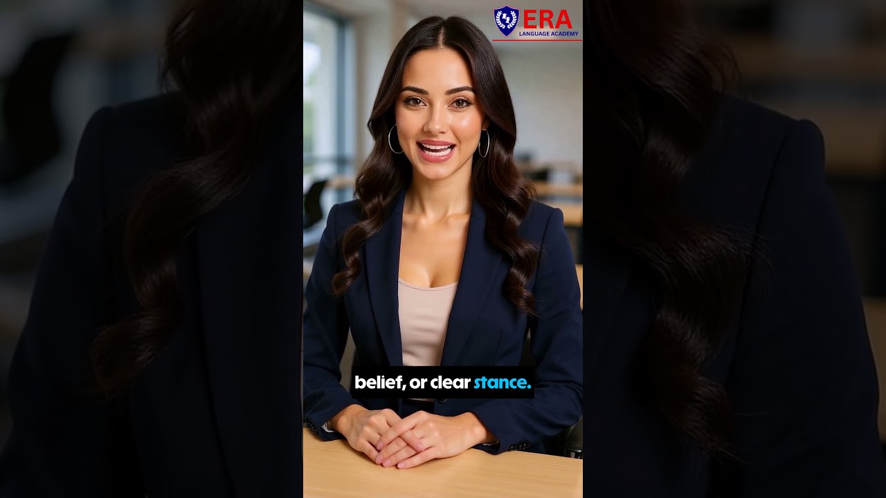 Stop Saying “Very Strong Opinion” | Professional English Style