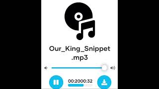 SNIPPET Kanye West - Our King (featuring 2 Chainz and Consequence)