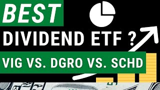 ETF Battles: SCHD vs. DGRO vs. VIG - Which Dividend ETF is the Best Choice?