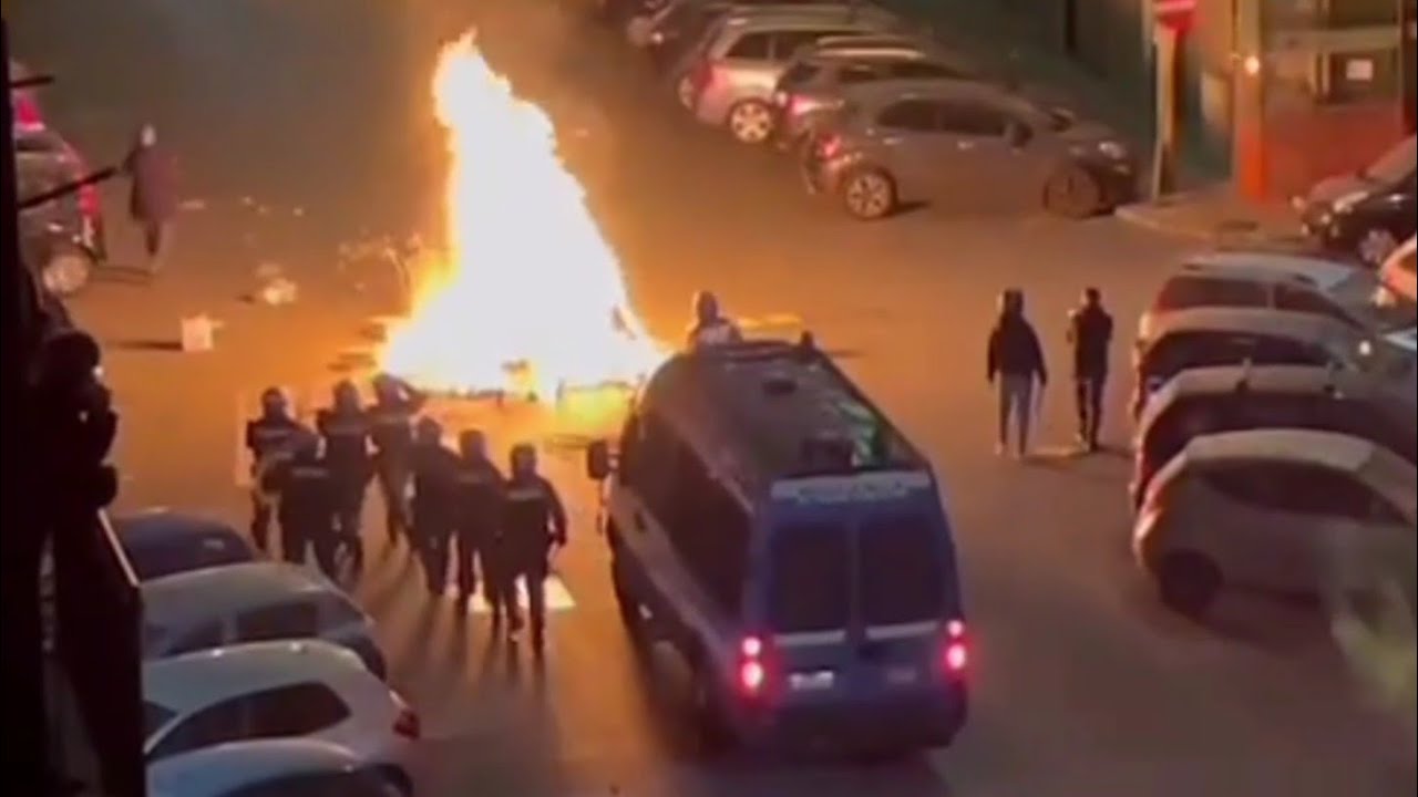 [vampe di san giuseppe] assalto a forze dell'ordine e vigili del fuoco + vari interventi