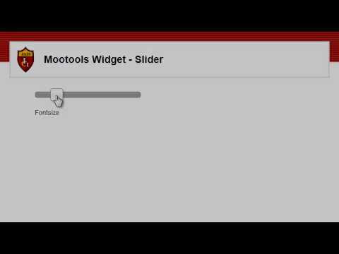 Accessible MooTools Slider