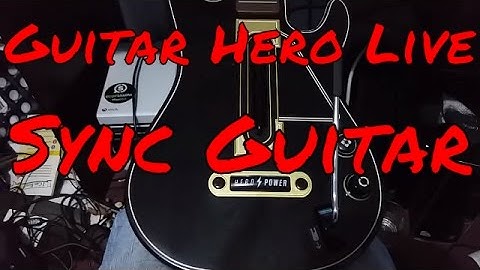 How To / How Do I Sync / Connect My Guitar Hero Live Guitar Controller on Xbox One Video
