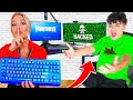 Wireless Keyboard Prank HACK on FaZe Jarvis STREAM (Fortnite)