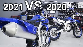 Отличия WR450F 2021 от 2020
