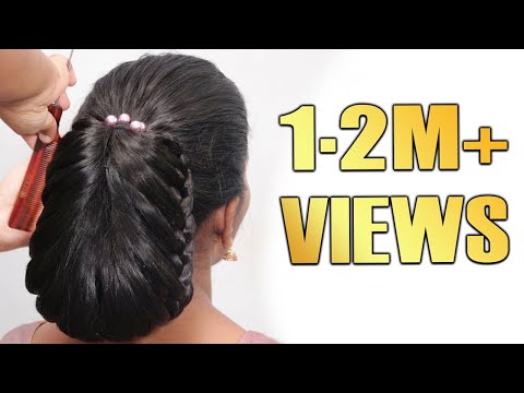 latest-bun-hairstyles-//-easy-hairstyles-//-updo-hairstyles-//-trending-hairstyles