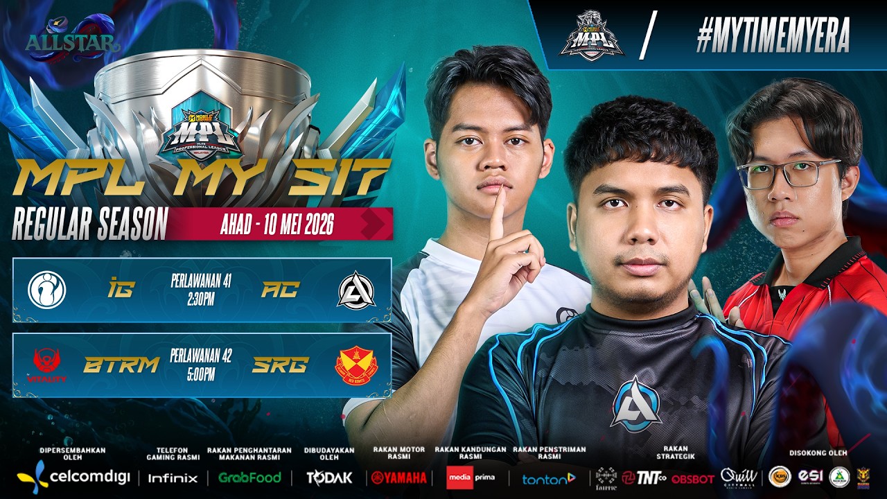 LIVE | [BM] MPL MY Season 17 Minggu 6 Hari 3