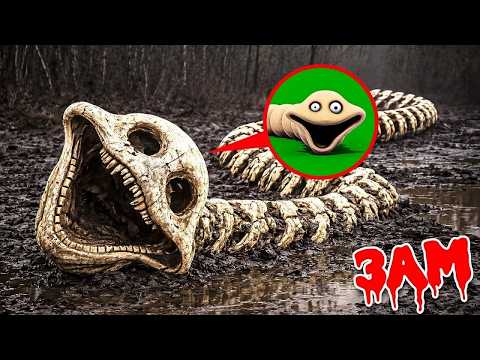 My drone filmed a hungry worm and a hungry snake! 🐍🐛