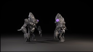 GOLEM (Low-poly model of the character)