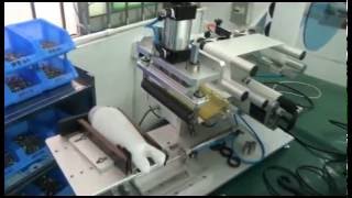 semi automatic tabletop rolling labeling machine for plastic shampoo bottles with clear labelers
