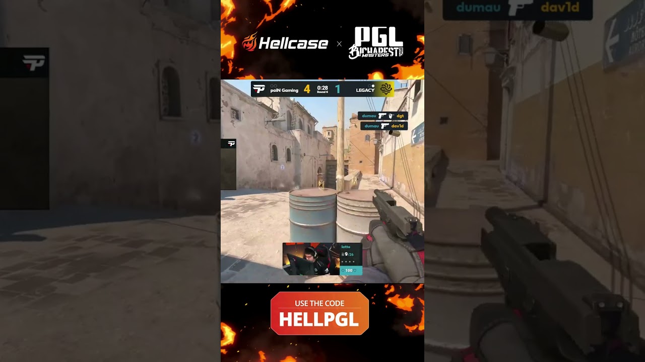 UNBELIEVABLE! Dumau Destroys Full Buy With Only a Pistol 