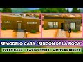 REMODELO la casa más BARATA y FEA de OASIS SPRINGS😨solo JUEGO BASE✨Speed Build LOS SIMS 4 en Español