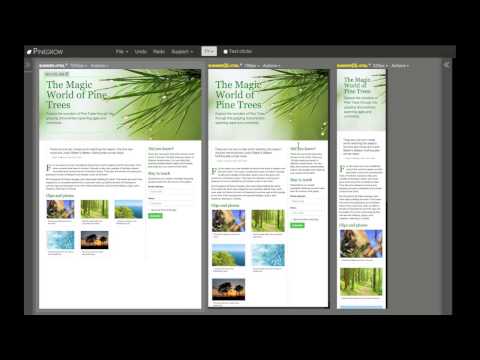 Editing multiple pages at the same time with Pinegrow Web Designer