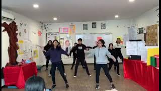 jingle bell dance for celebration of learning under PE subject