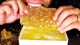 Asmr Eating Honeycomb No Talking Big Bites Mukbang Sticky Mouth Sounds Jerry