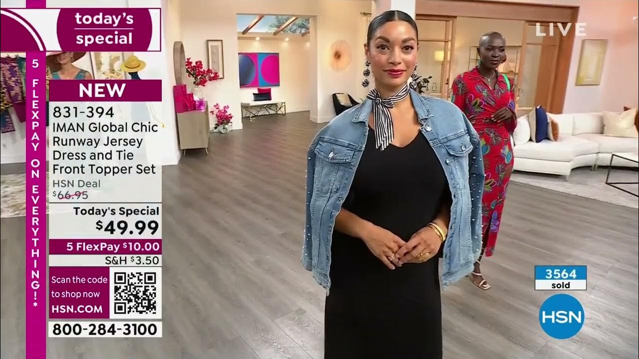 HSN IMAN Global Chic Fashions Celebration 07.30.2023 01 AM YouTube