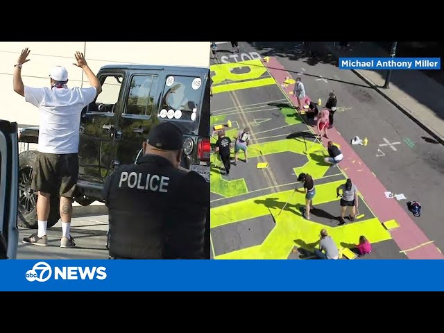 Man pulls gun on supporter of Black Lives Matter mural in Bay Area