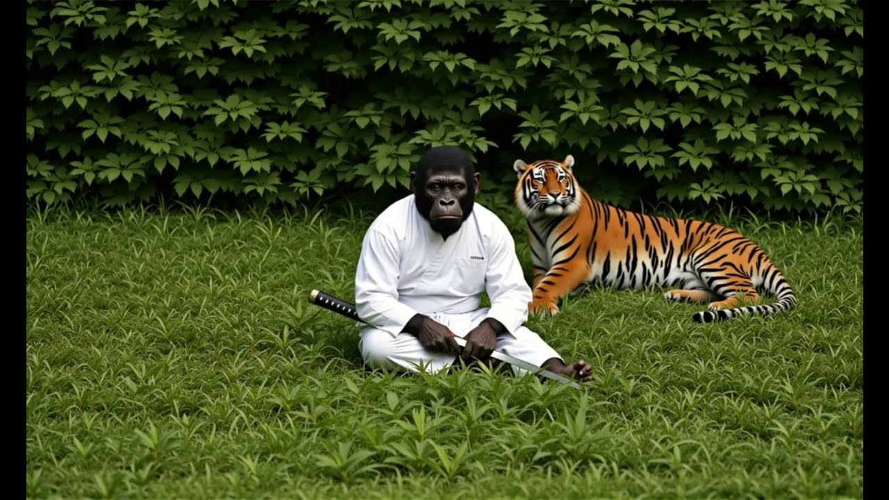 The Monkey Meditates - Unleash your Inner Warrior - Unguided Meditation