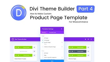 Divi Theme Builder Part 4 | How to make a Product Page Template for WooCommerce