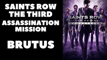 Saints Row The Third Remastered - Assassination Mission Brutus