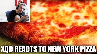 xQc Reacts to Making New York-style pizza at home