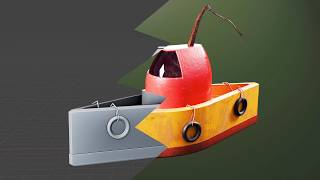 Modeling Stylised 3d Boat || Blender tutorial
