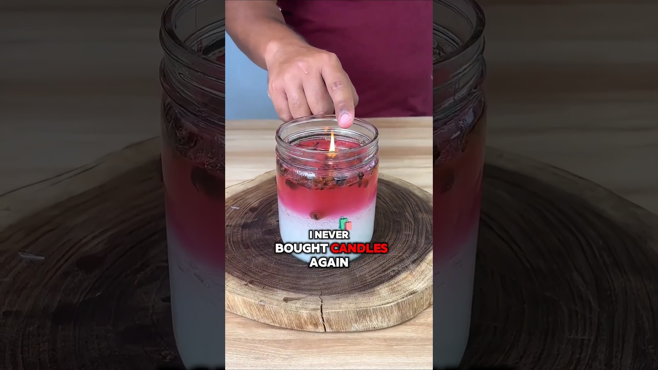 A candle that never goes out and lasts forever, I never spent money again 