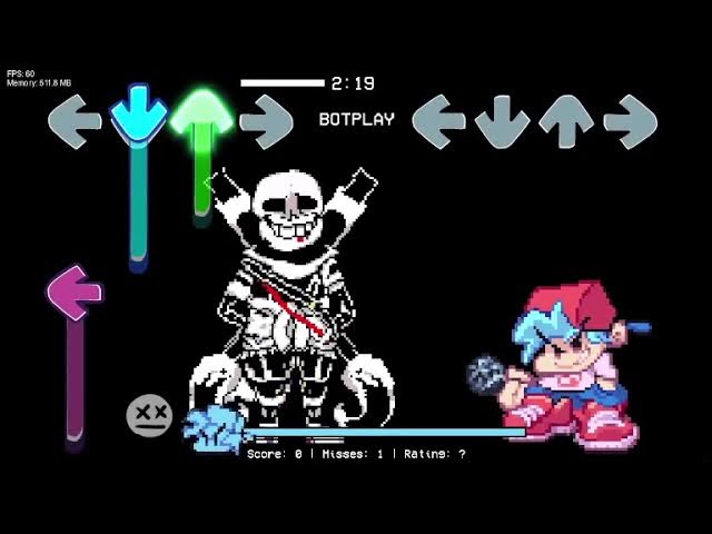 Ink!sans Fight v0.39 official Phase3 & Phase3-Ex【undertale fangame】 