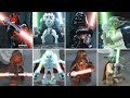 LEGO Star Wars The Force Awakens vs The Complete Saga Characters Evolution (Side by Side)