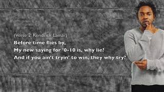 Kendrick Lamar - My Name Is - Lyrics