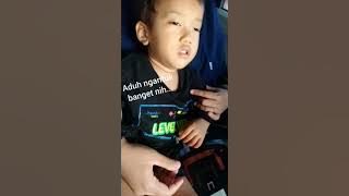 video anak kecil lucu saat mau tidur