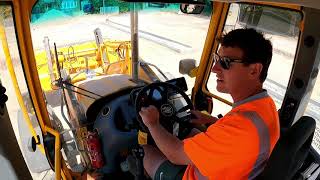 Q&As with a bit of Backhoe driving