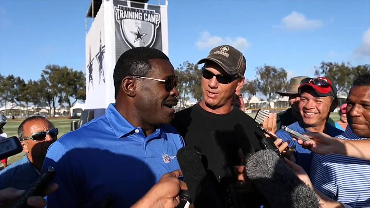 Dallas Cowboys Michael Irvin Interrupted By Jay No...