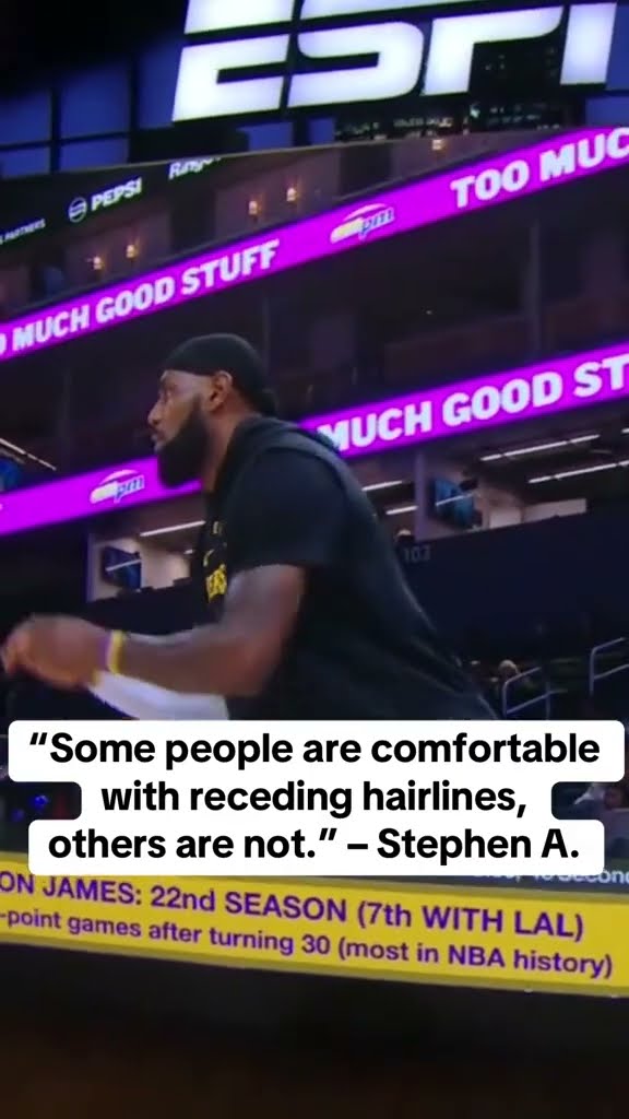Stephen A.’s response ?