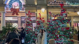 2023 London Christmas Lights Tour | Covent Garden to Posh Mayfair | London Night Walk [4K HDR]