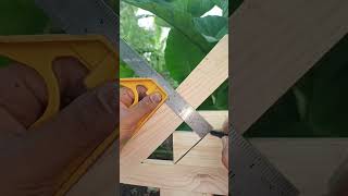 carpenters technique #woodworking #woodscraft #wood #diy