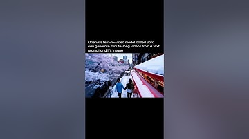 OPENAI INTRODUCES A NEW VIDEO GENERATOR CALLED 