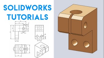 Solidworks Tutorial For Beginners - Solidworks Drawing Tutorial Exercise 2