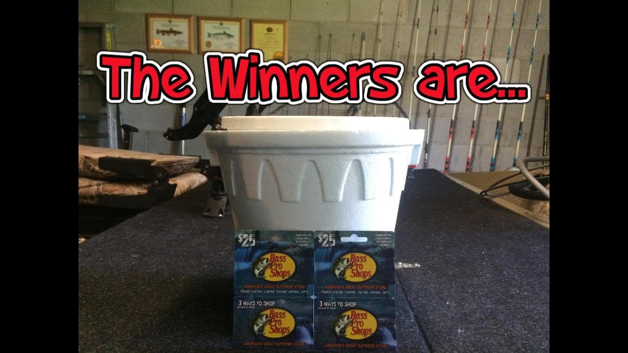 how to catch catfish in texas 2000 Subscriber Giveaway Winners