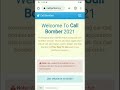 Best prank for android  call bomber in tamil  few tech sandy