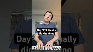 Day 953 - finally did the thing - Oliver Richman