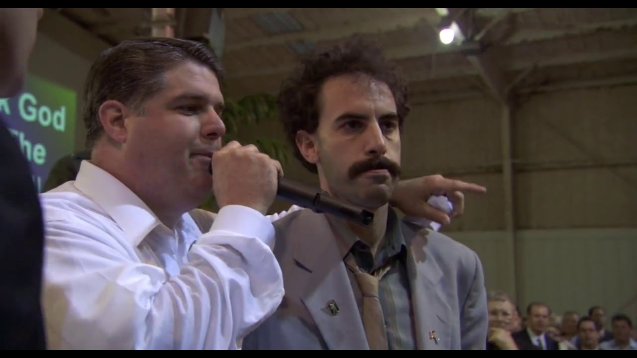 Borat in Church YouTube