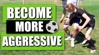 Soccer Drills For Kids To Teach Aggression (intensity & effort)