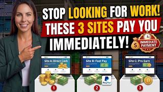 Detalles Stop Looking for Work - These 3 Sites Pay You Immediately | Latest Guía
