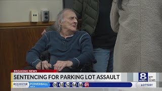 Woman sentenced after assaulting 75-year-old man in parking lot