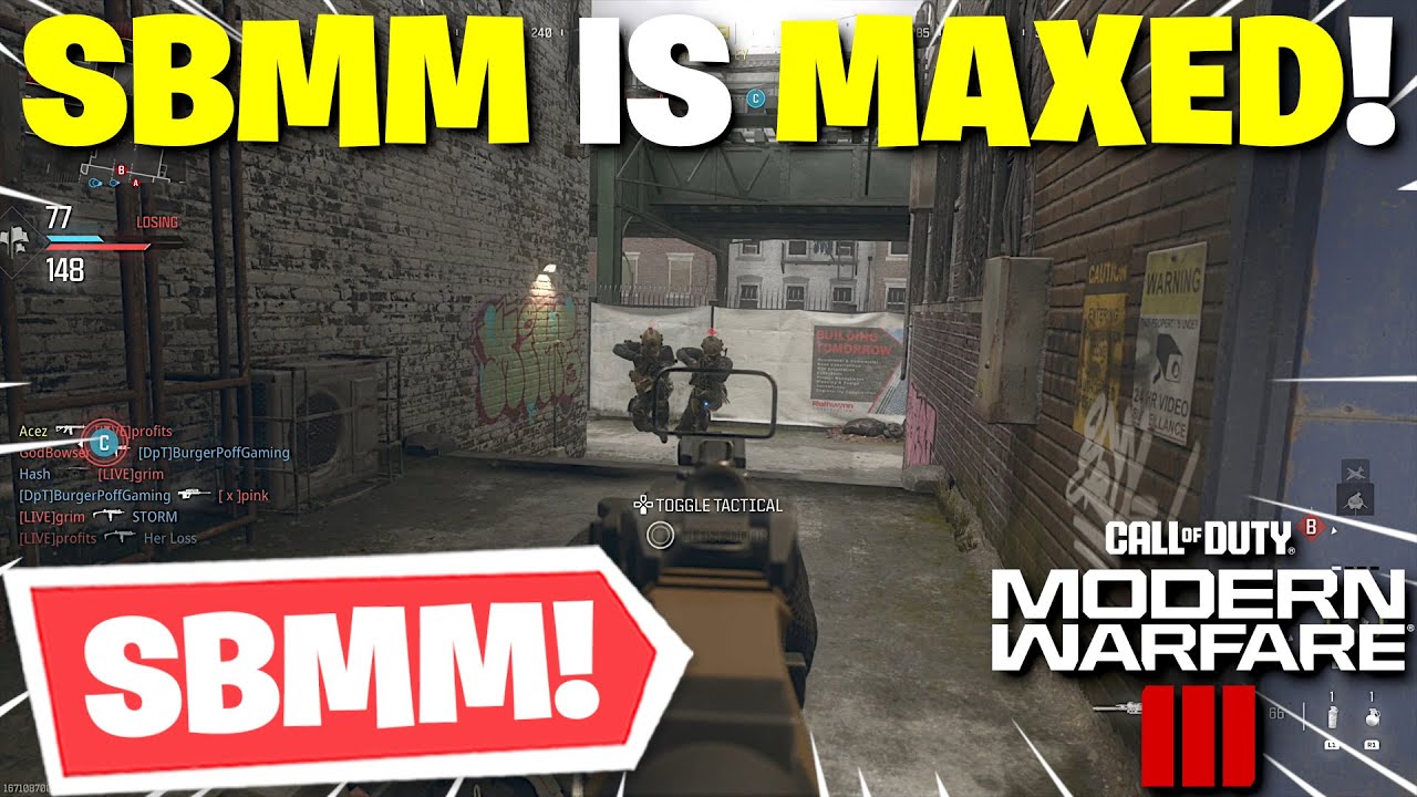 Modern Warfare 3 - The Skill Based Matchmaking Is MAXED OUT! SBMM In ...