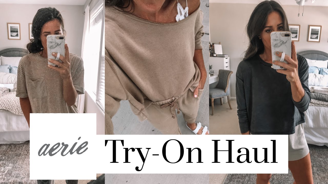 Aerie TryOn Haul! YouTube