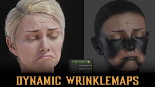 Blender MK11: Dynamic wrinklemaps part 1, Setting up the basics