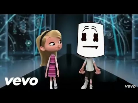 Marshmello - FRIENDS (Cartoon Version) ft. Anne-Mari | Lyrics | Mr. Peabody and Sherman | Music Box