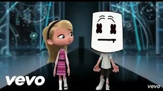 Marshmello - FRIENDS (Cartoon Version) ft. Anne-Mari | Lyrics | Mr. Peabody and Sherman | Music Box